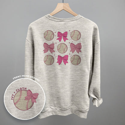 Baseball and Bows (Back Print)