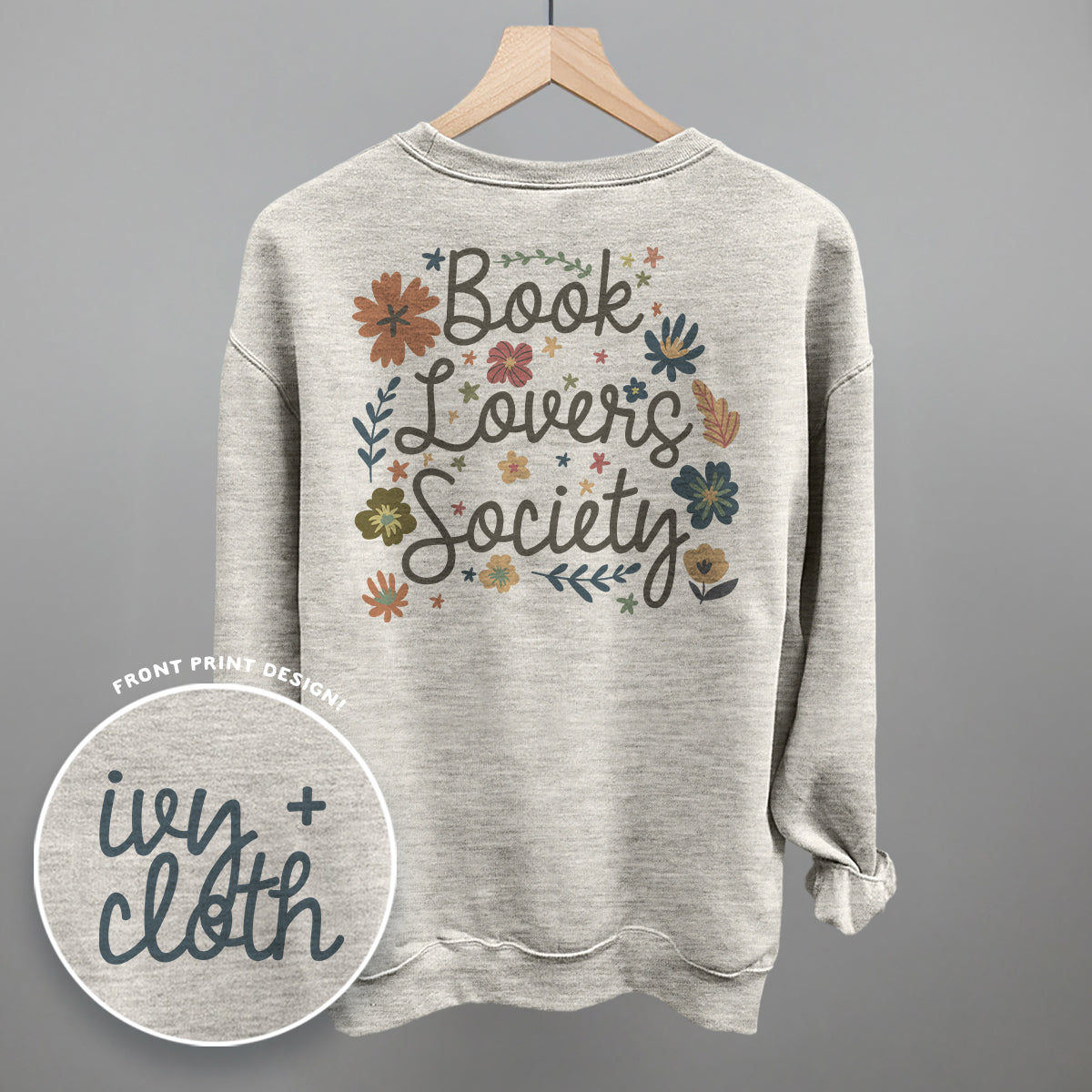 Book Lovers Society (Back Print)