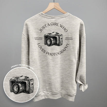 Just A Girl Who Loves Photography (Back Print)