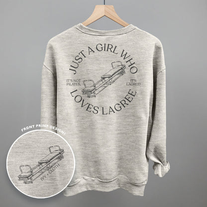 Just A Girl Who Loves Lagree (Back Print)