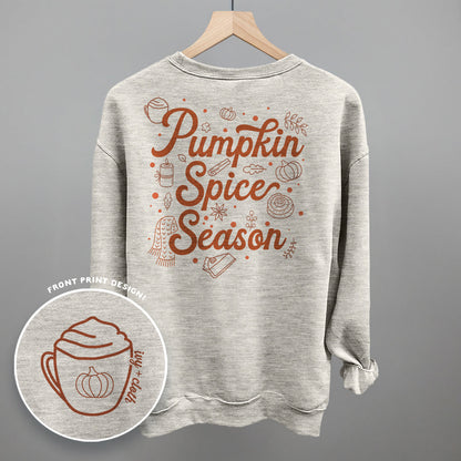 Pumpkin Spice Season Doodles (Back Print)