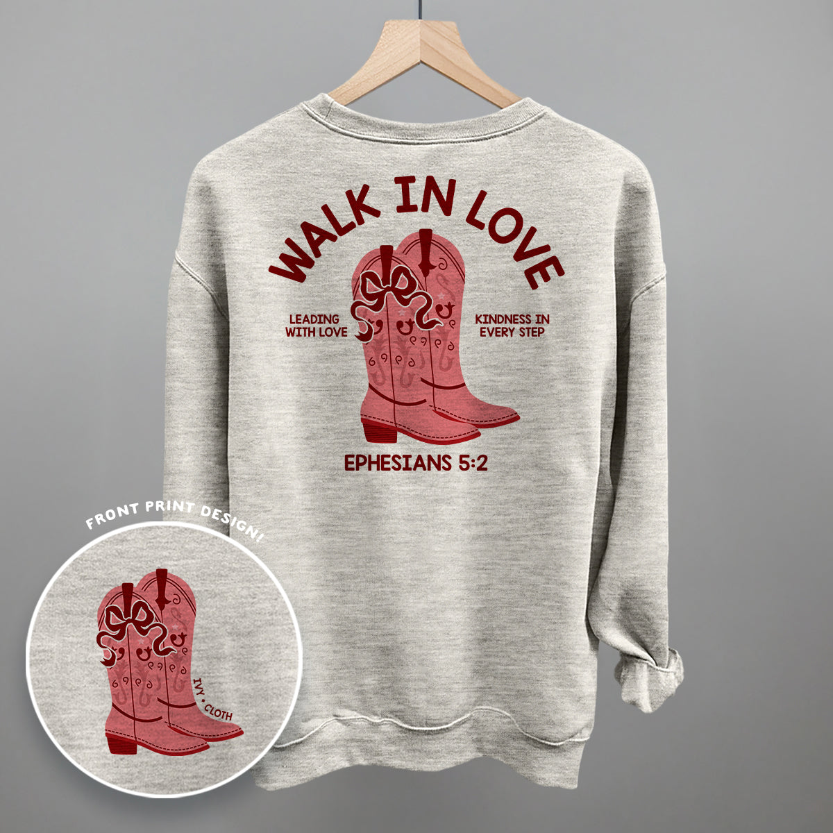 Walk In Love Ephesians 5:2 (Back Print)