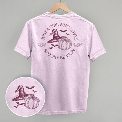 Just A Girl Who Loves Spooky Season (Back Print)