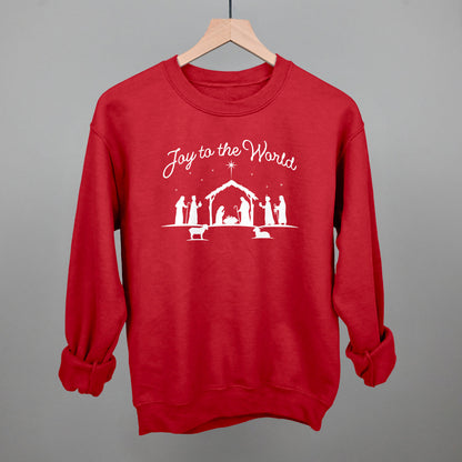 Joy To The World Nativity Scene