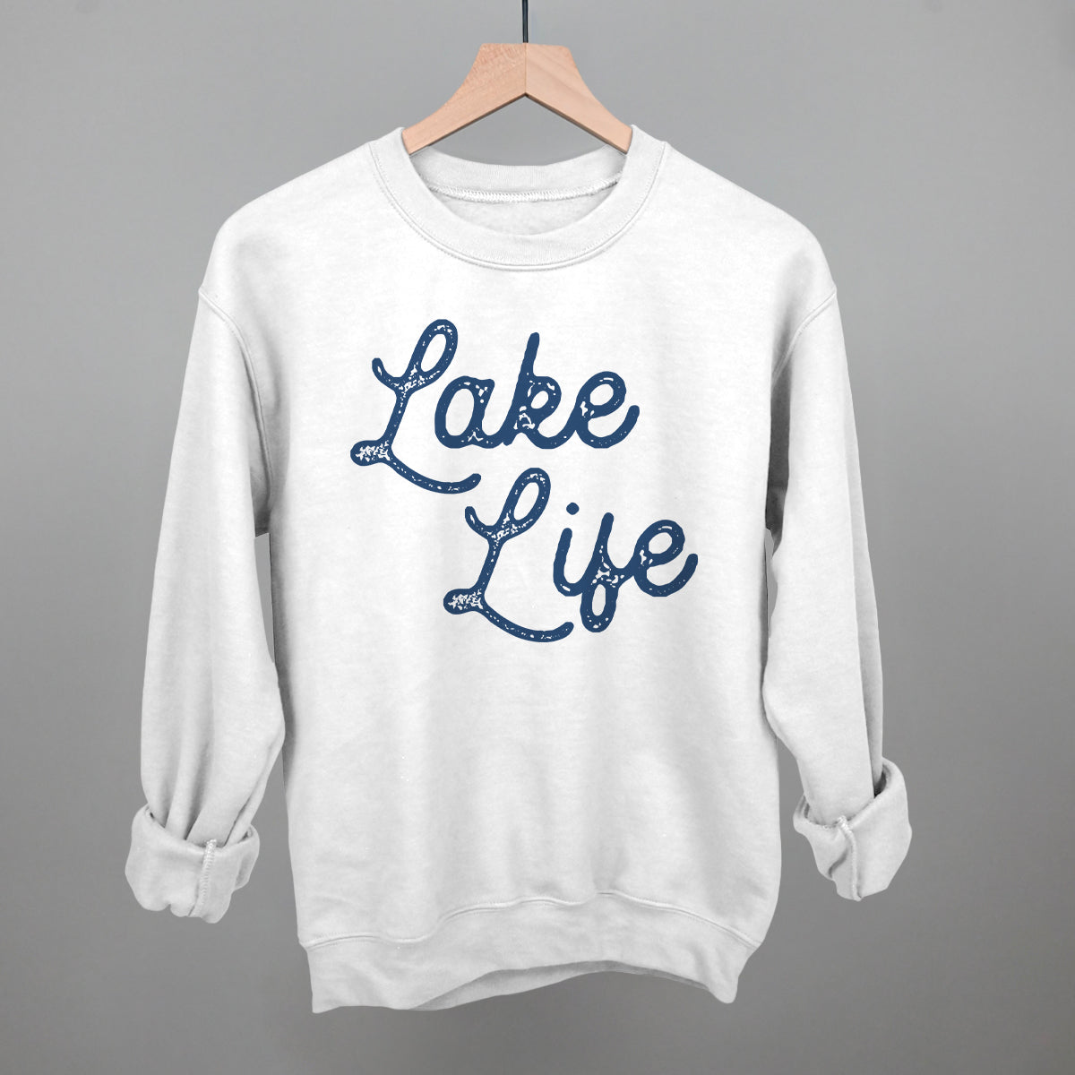 Lake Life (Distressed Script)