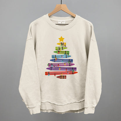Crayon Christmas Tree