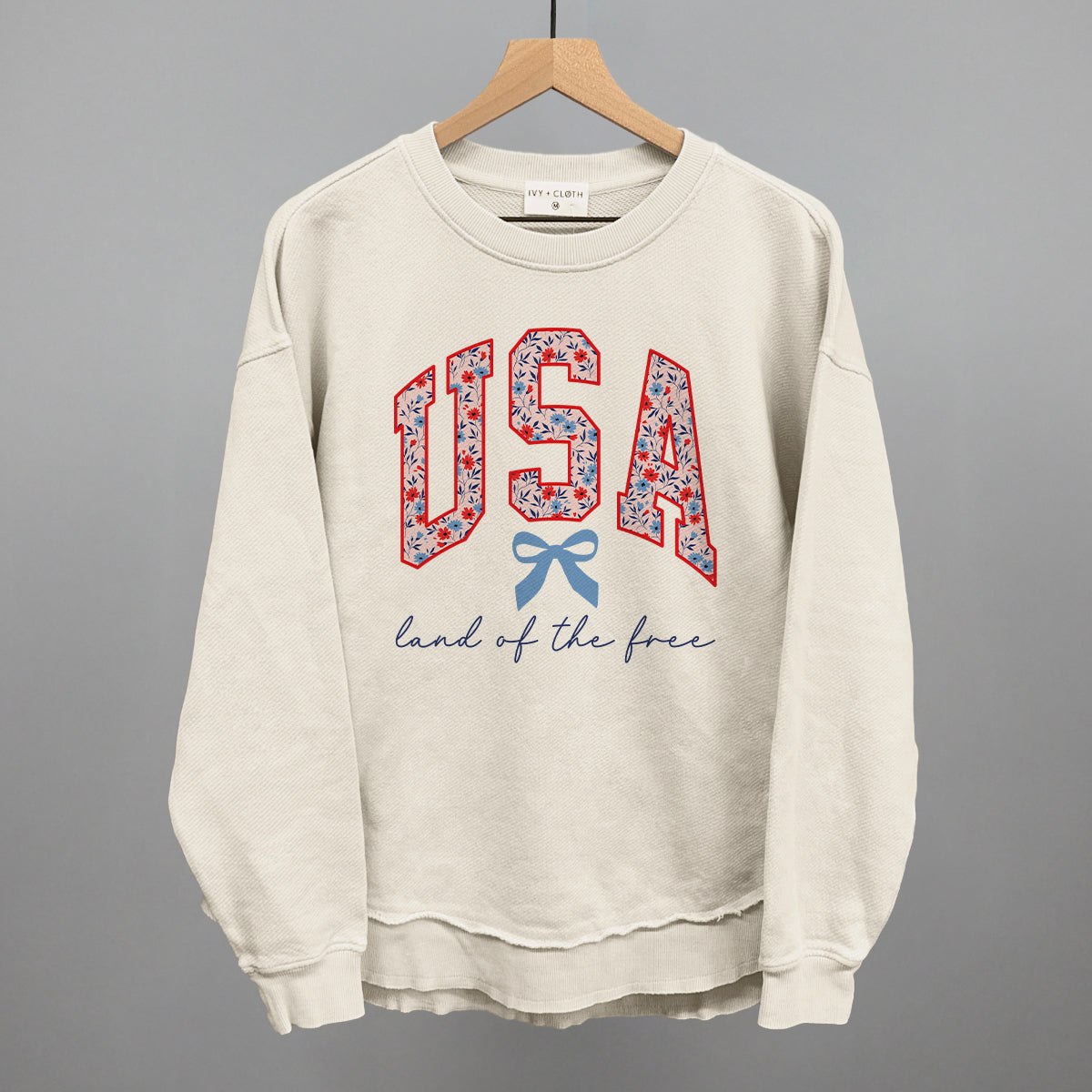 USA Floral Arch + Bow