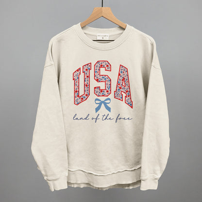 USA Floral Arch + Bow
