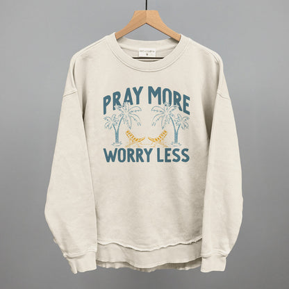 Pray More Worry Less Palm Trees