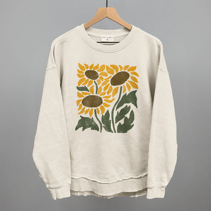 Abstract Sunflowers