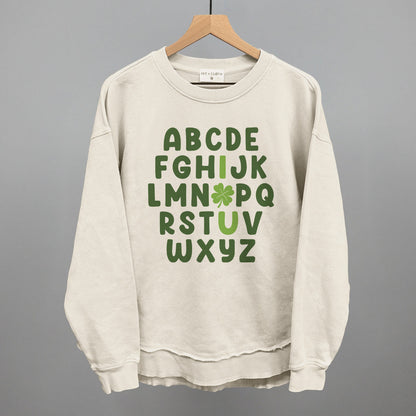 I Love You Clover Alphabet