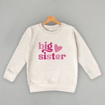Big Sister Pink Heart (Kids)
