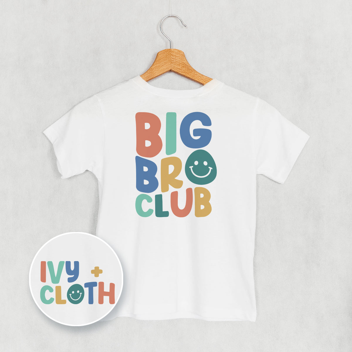 Big Bro Club (Kids Back Print)