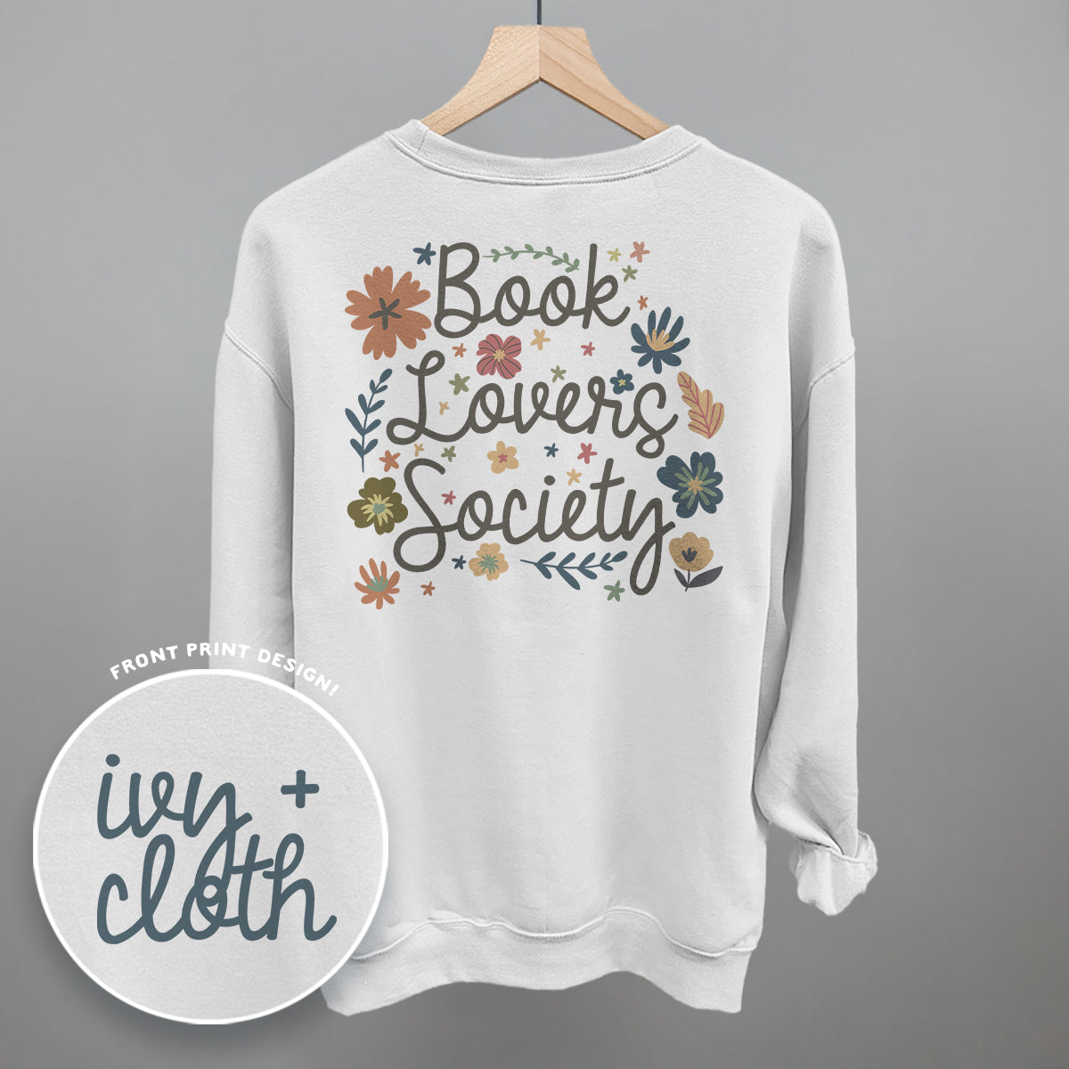 Book Lovers Society (Back Print)