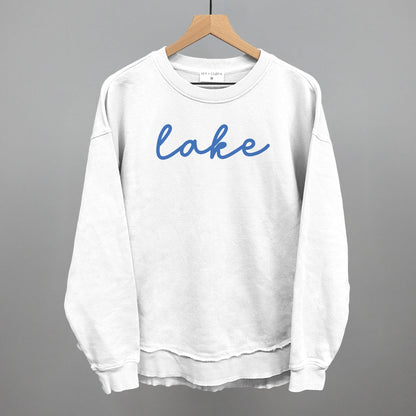 Lake Blue Script