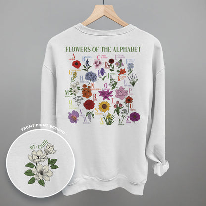 Flowers of the Alphabet (Back Print)