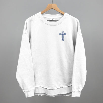 Seashell Cross (Left Chest)