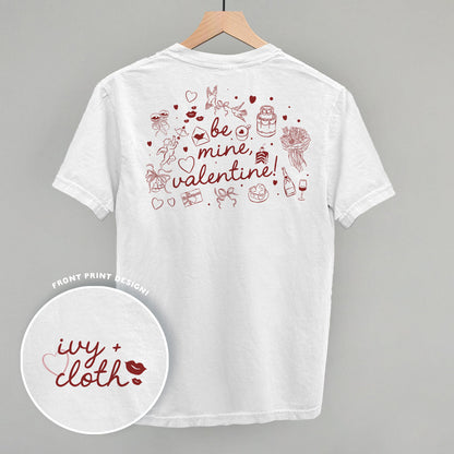Be Mine, Valentine Doodles (Back Print)