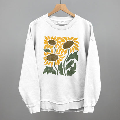 Abstract Sunflowers