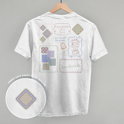 One Stitch At A Time Quilting (Back Print)