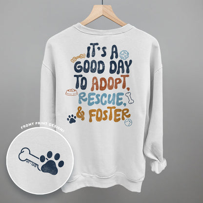 Adopt, Rescue, & Foster (Back Print)