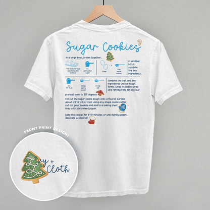 Sugar Cookie Recipe (Back Print)