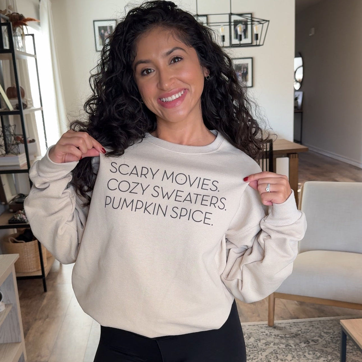 Scary Movies, Cozy Sweaters, Pumpkin Spice