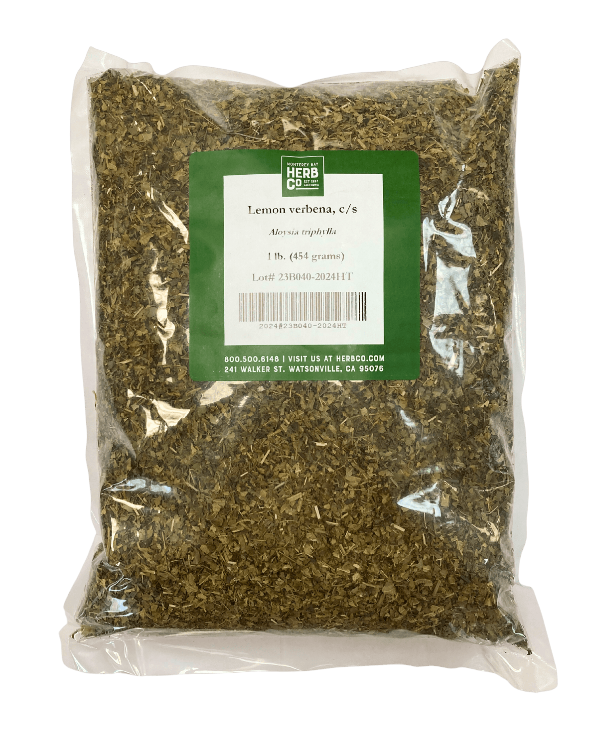 Lemon Verbena, Cut, Sifted