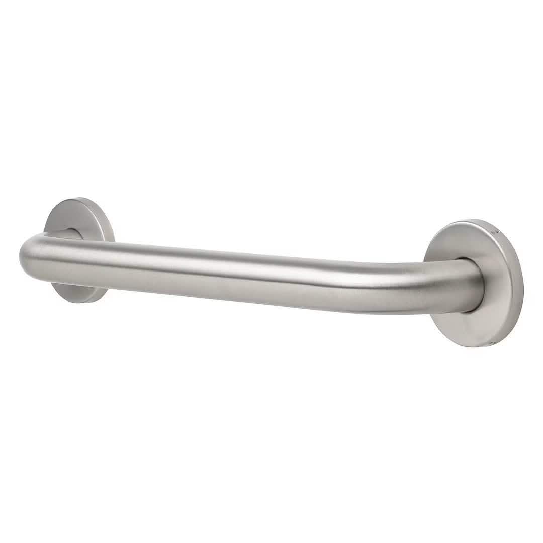 Stainless Steel 20cm Bathroom Shower Grab Bar & Towel Rail
