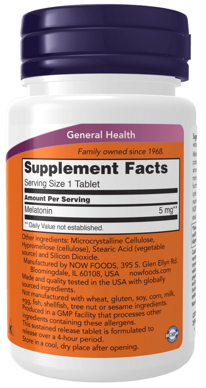 Melatonin 5mg Sustained Release