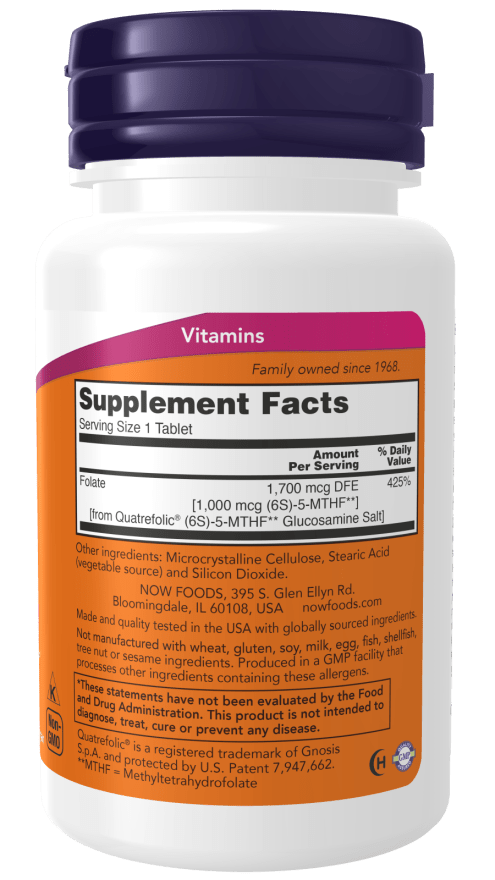 Methyl Folate 1,000mcg