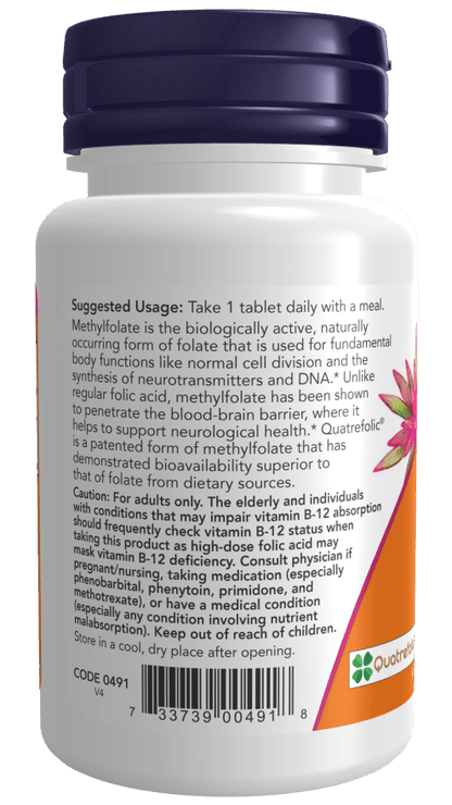 Methyl Folate 1,000mcg