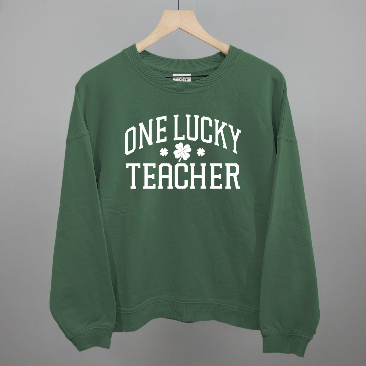 One Lucky Teacher (White)