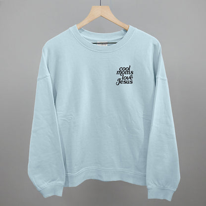 Cool Moms Love Jesus (Left Chest)