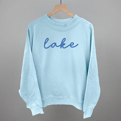 Lake Blue Script