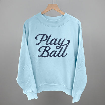 Play Ball (Vintage Script)
