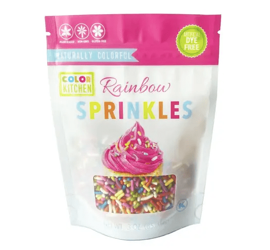 Color Kitchen, Rainbow Sprinkles from Nature