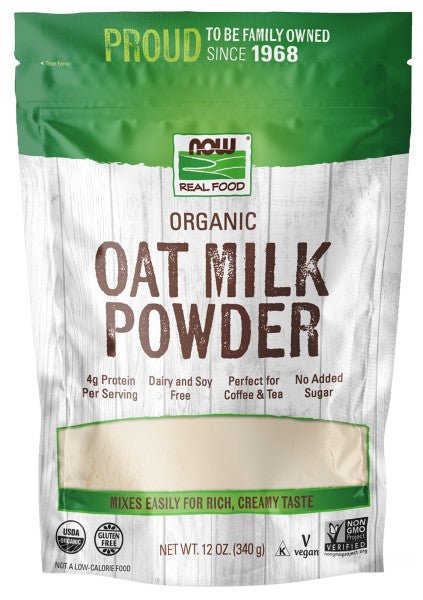 Oat Milk Powder, Organic, NOW