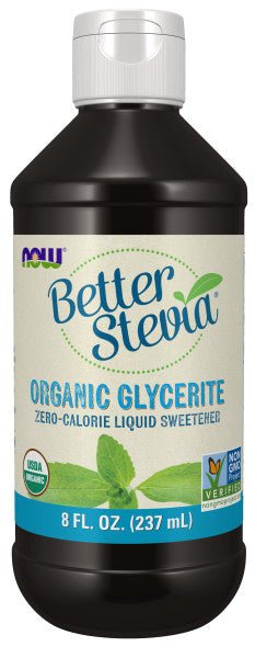 Glycerite, Organic, Stevia