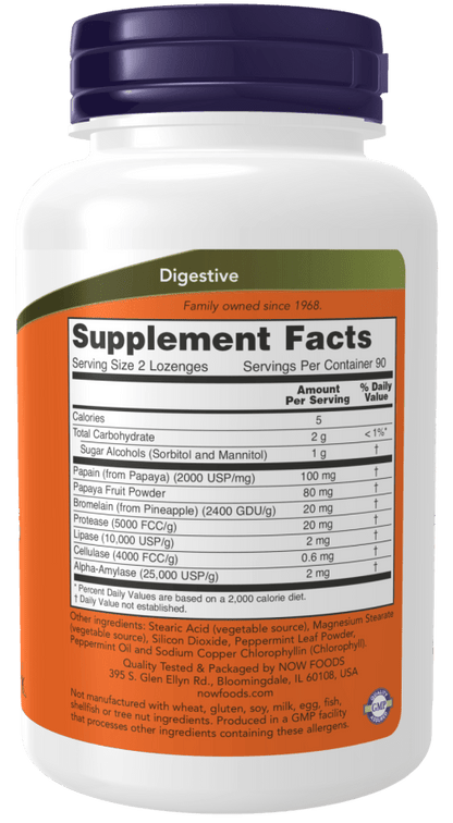Chewable Papaya Enzymes