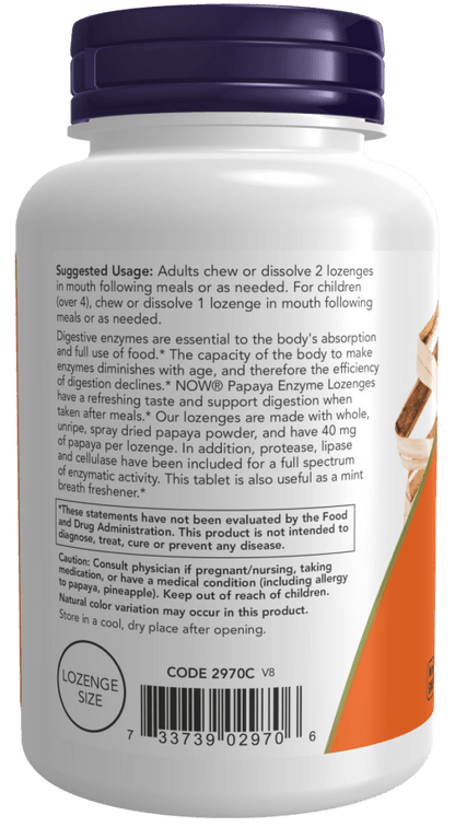 Chewable Papaya Enzymes