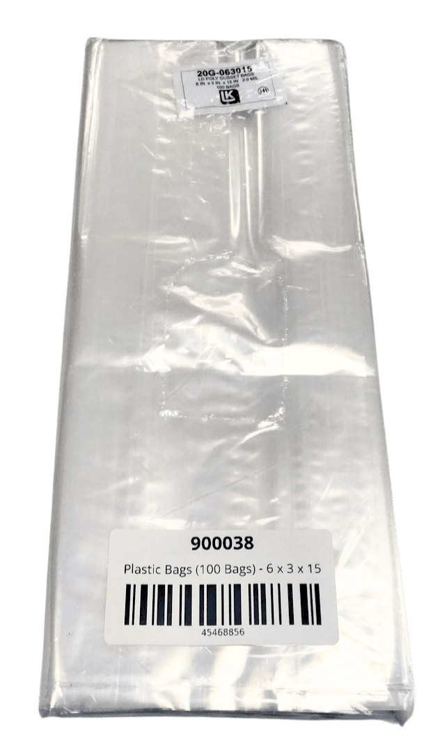 Bags, Polyethylene, 100 Bags