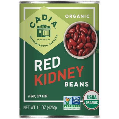 Kidney Beans, Red, Organic, Cadia
