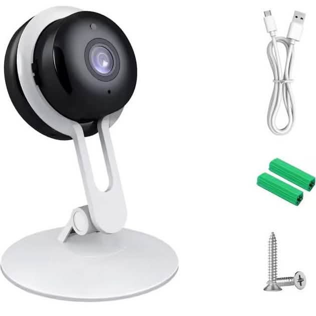 3MP Wireless Smart AI Home Security Camera – Two-Way Audio, Motion Detection, Night Vision