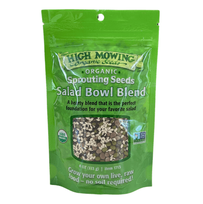 Sprouting Seeds, Organic, High Mowing