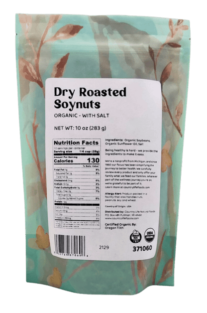 Soynuts, Dry Roasted & Salted, Organic