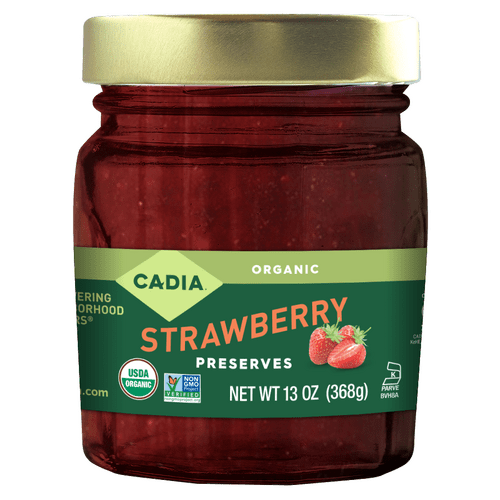 Strawberry Preserves, Organic, Cadia