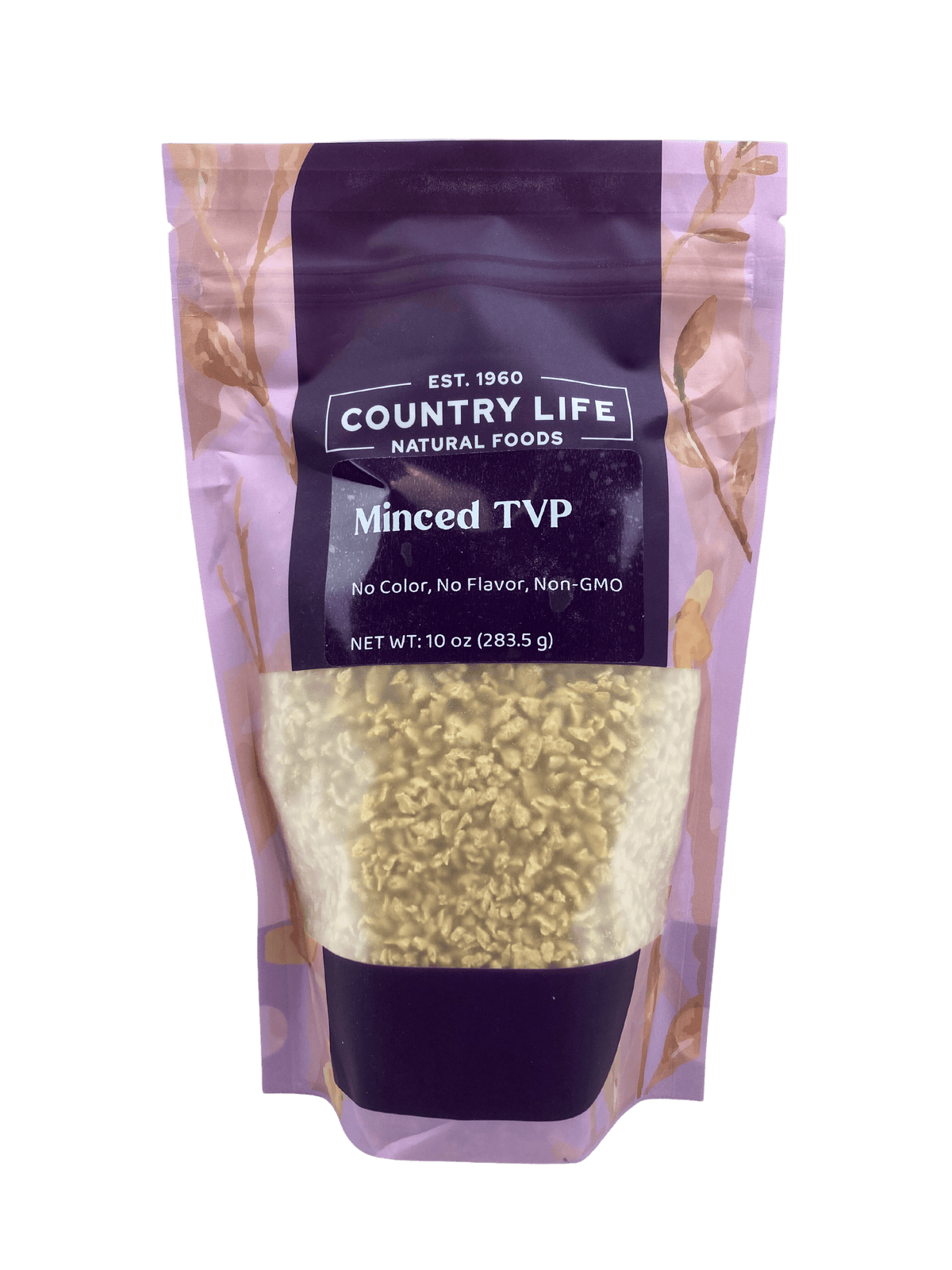 TVP Minced 1/4", No Added Color or Flavor, Non-GMO