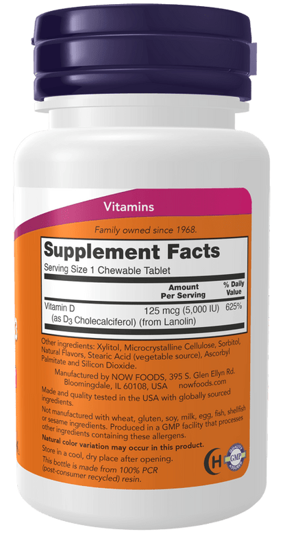Vitamin D-3 5,000 IU
