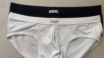 Men's Bamboo Viscose Briefs – Soft No-Fly Support